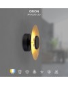 ORION * APLIQUE LED 8W 3000K NEGRO/ MADERA